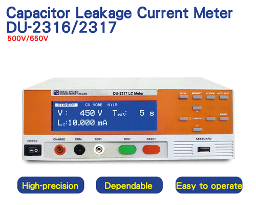 Capacitor Leakage Current Tester
