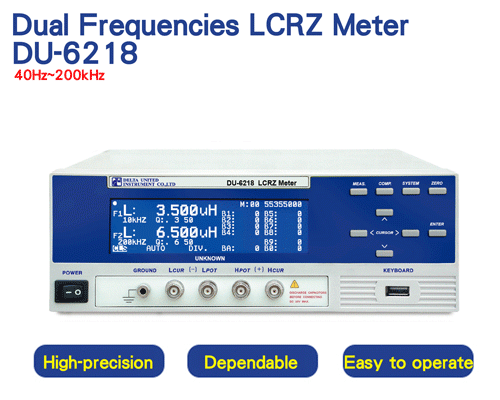 Dual Frequencies LCRZ Meter